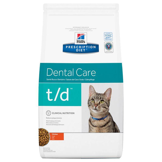 Hill's Prescription Diet Feline T/d Dental Care - Chicken - 1.5kg
