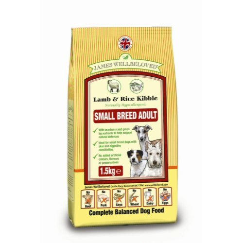 Jwb Adult Dog Small Breed Lamb & Rice Kibble 1.5kg