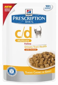 Hill's Prescription Diet Feline C/d Multicare Urinary Care - Chicken - 12 X 85g