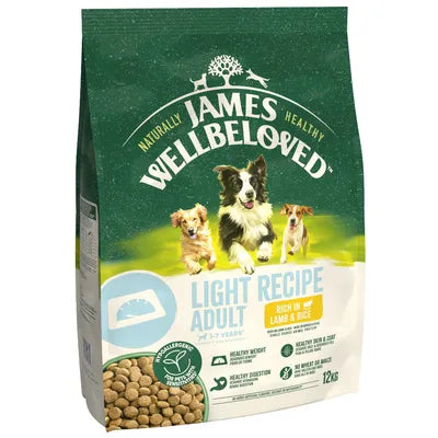 James Wellbeloved Adult Dog Light Hypoallergenic Turkey & Rice, 12kg