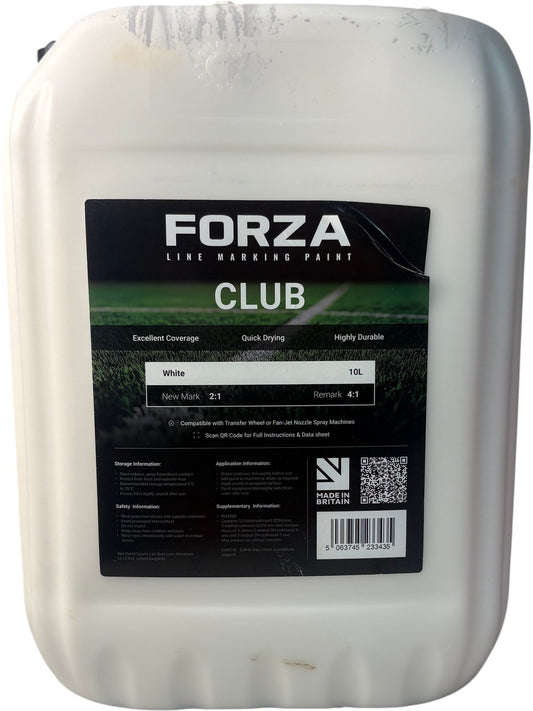 Forza Line Marking Paint Club White 10L