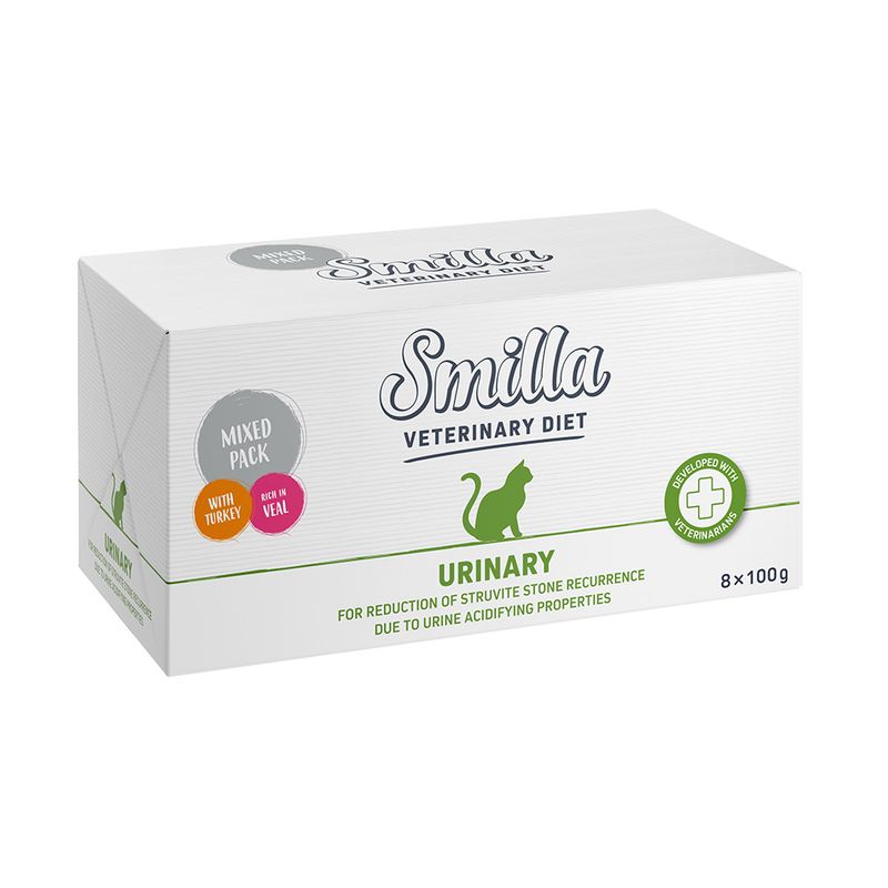 Smilla | Urinary | Turkey & Veal | 8x100g