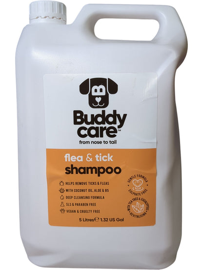 Buddy Care | Flea & Tick Shampoo | 5L