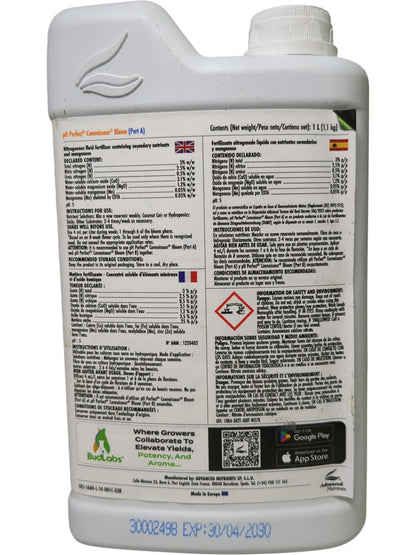 Advanced Nutrients | Connoisseur Bloom Part A | 1L