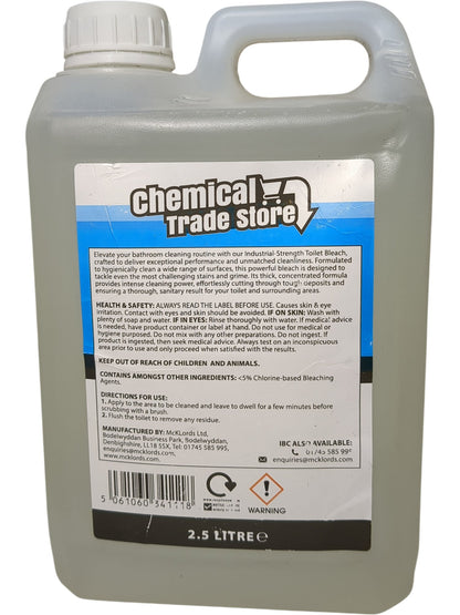 Chemical Trade Store | Extra Strength Toilet Bleach | 2.5L