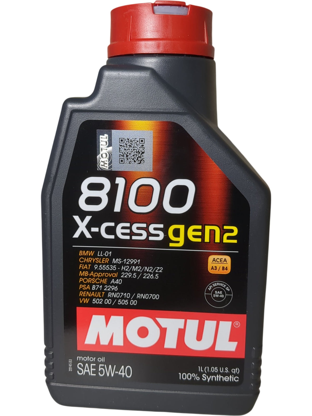 Motul | Motor Oil | 8100 X-cess Gen2 | 1L