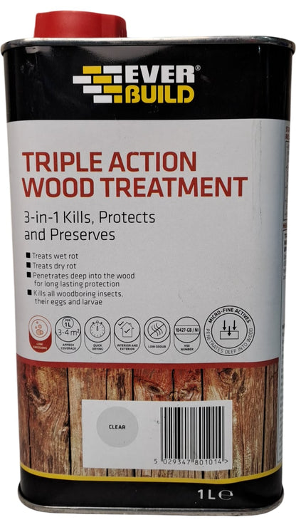 Everbuild | Triple Action Wood Treatment | 1L