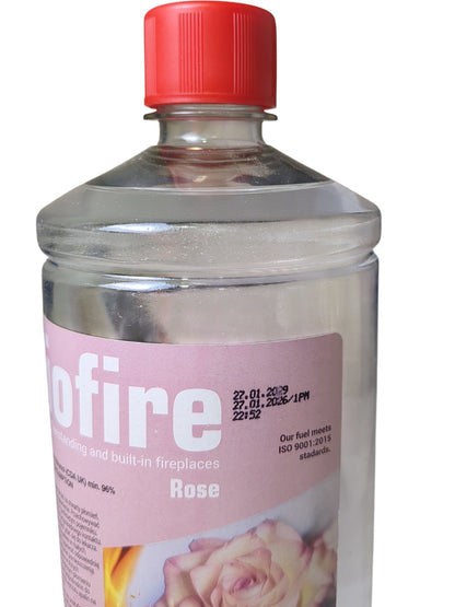 Biofire | Fuel for Fireplaces | Rose | 1L
