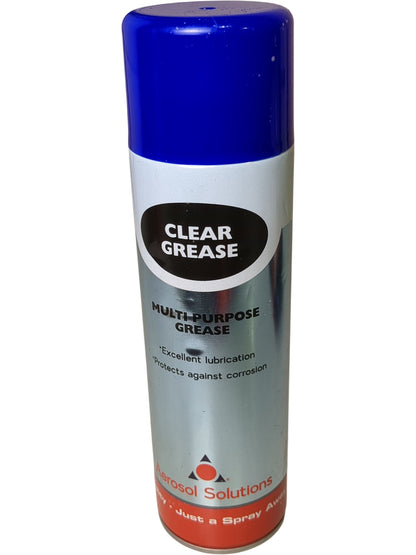 Aerosol Solutions | Clear Multi-Purpose Grease | 500ml