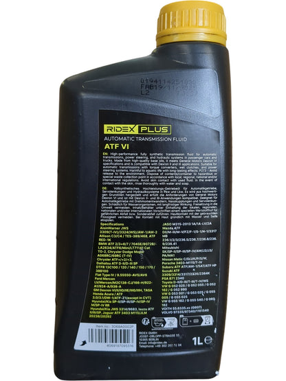 Ridex Plus | Automatic Transmission Fluid | ATF VI | 1L