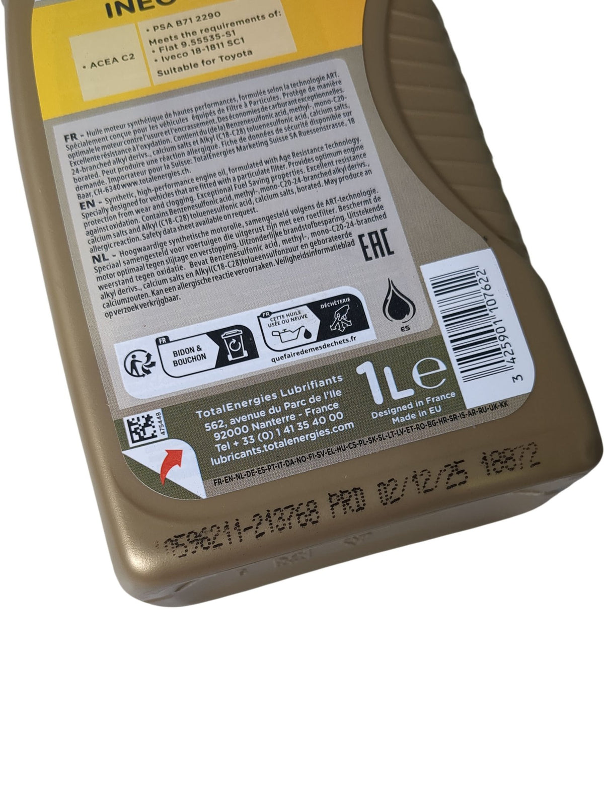 TotalEnergies | Quartz INEO ECS | 5W-30 | 1L