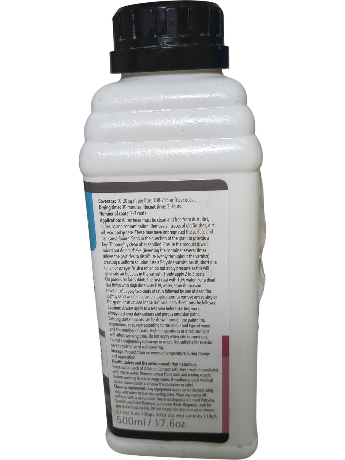 Polyvine | Decorators Varnish | Satin Clear | 500ml