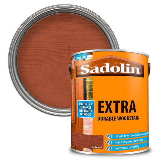 Sadolin|Exterior Extra Durable Woodstain| Redwood|5L