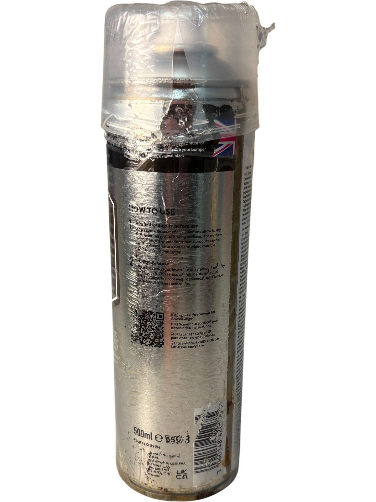 Jenolite Back To Black Bumper & Trim 500ml
