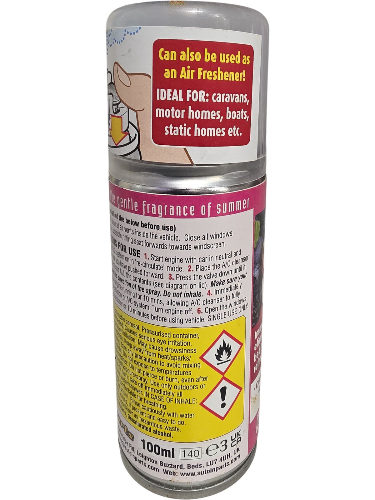 Uber Air | Air-Con Cleanser | Summer Berries | 100ml