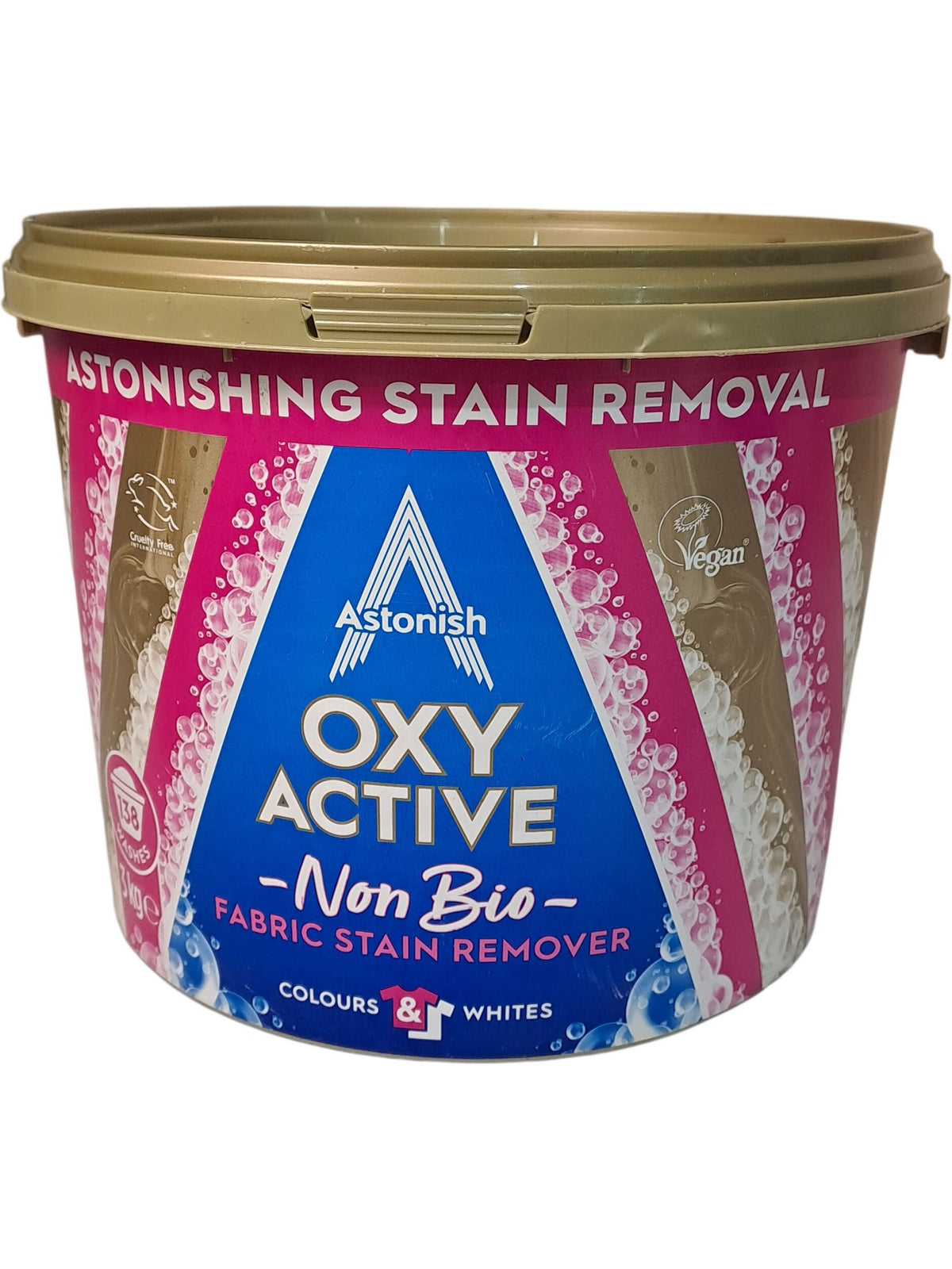 Astonish | Oxy Active Non Bio Fabric Stain Remover | 2.4kg