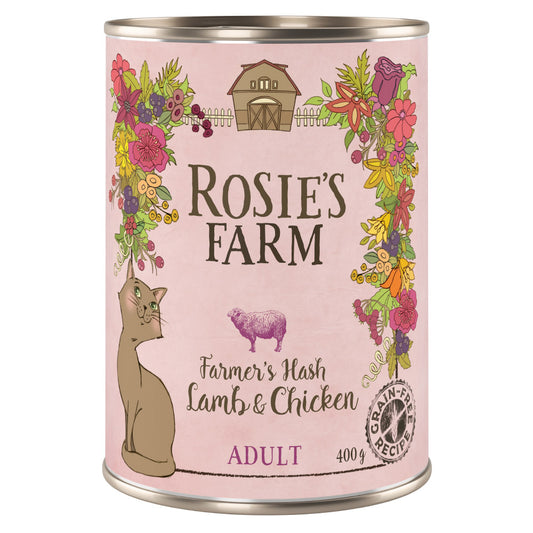 Rosie's Farm Adult 6 X 400 G 3 varieties