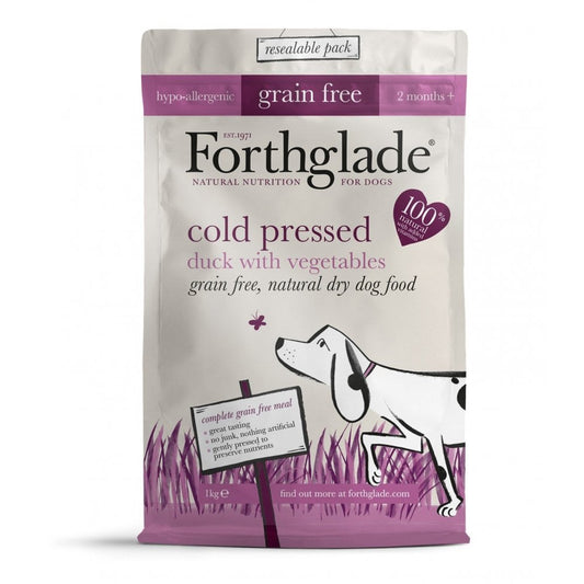 Forthglade Adult Dog Cold Press GF Duck - 2KG
