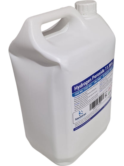 Sanitrex | Hydrogen Peroxide | 11.99% | 5L