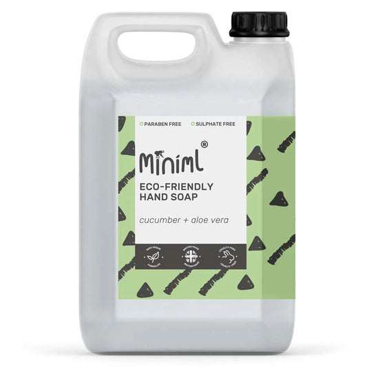 Miniml| Eco Friendly Hand Soap- Cucumber & Aloe Vera-5L