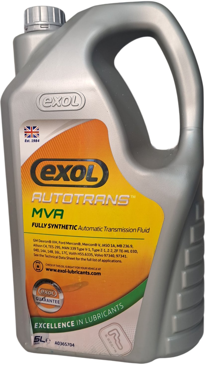 Exol | Autotrans MVA Fully Synthetic Automatic Transmission Fluid | 5L