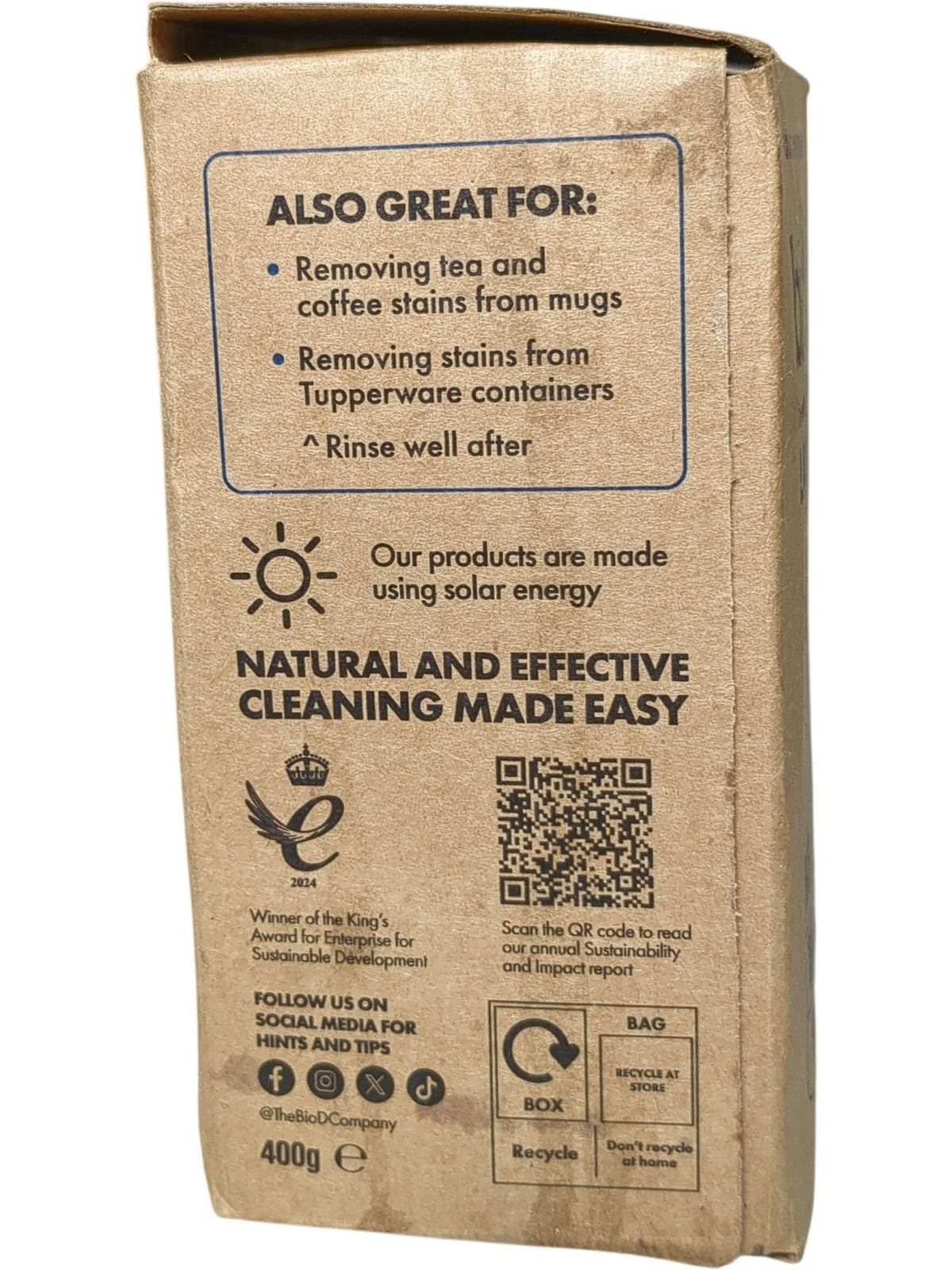 Bio-D | Laundry Bleach | 400g