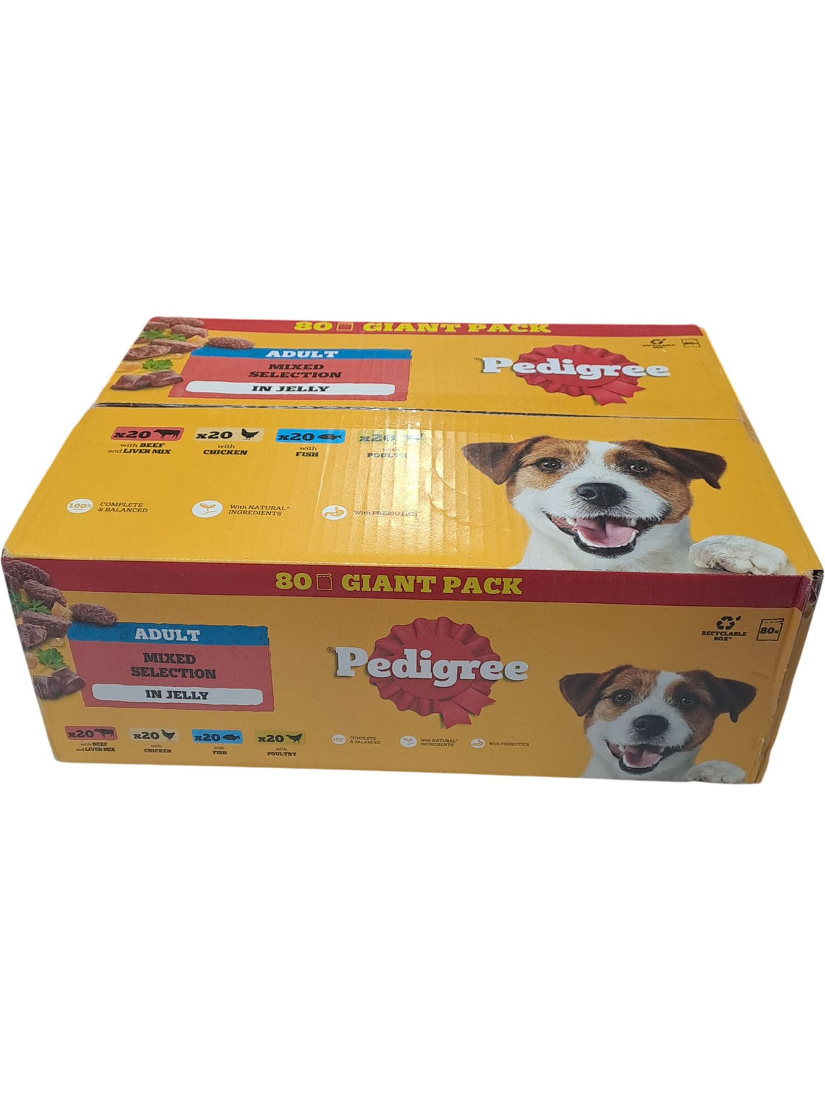 Pedigree | Mixed Selection in Jelly | 80 Pack | 8kg