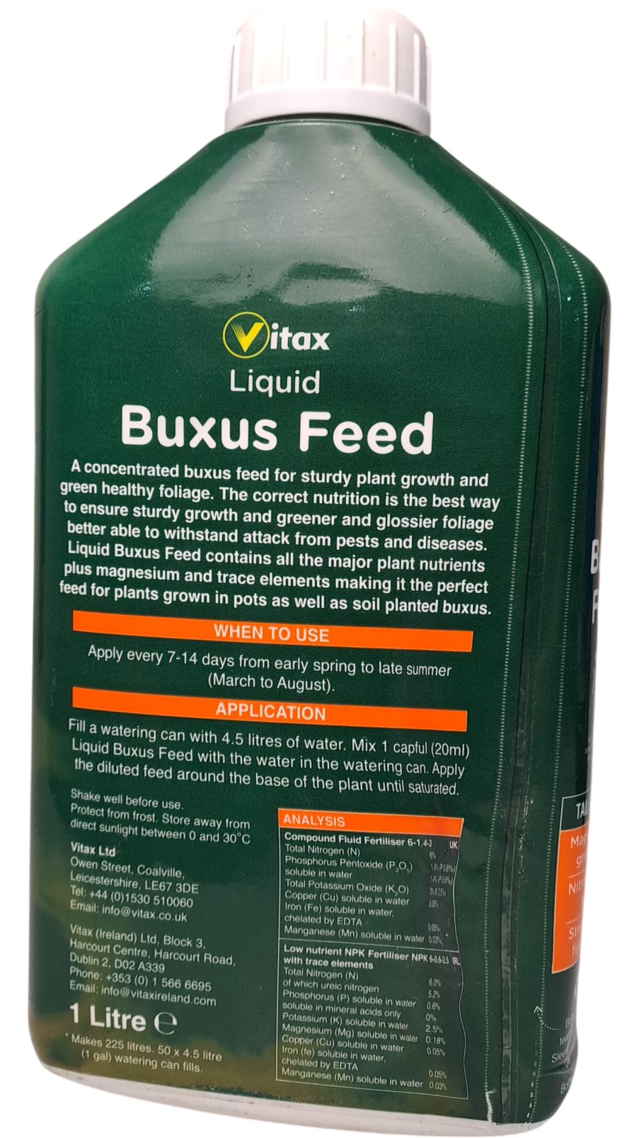 Vitax | Liquid Buxus Feed | 1L