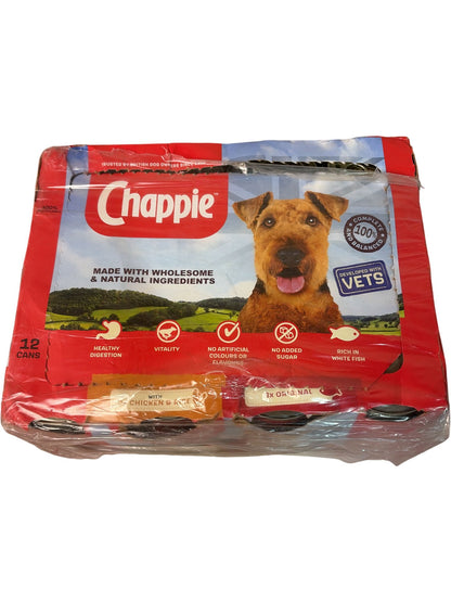 Chappie | Dog Food Cans | 12 Pack |
