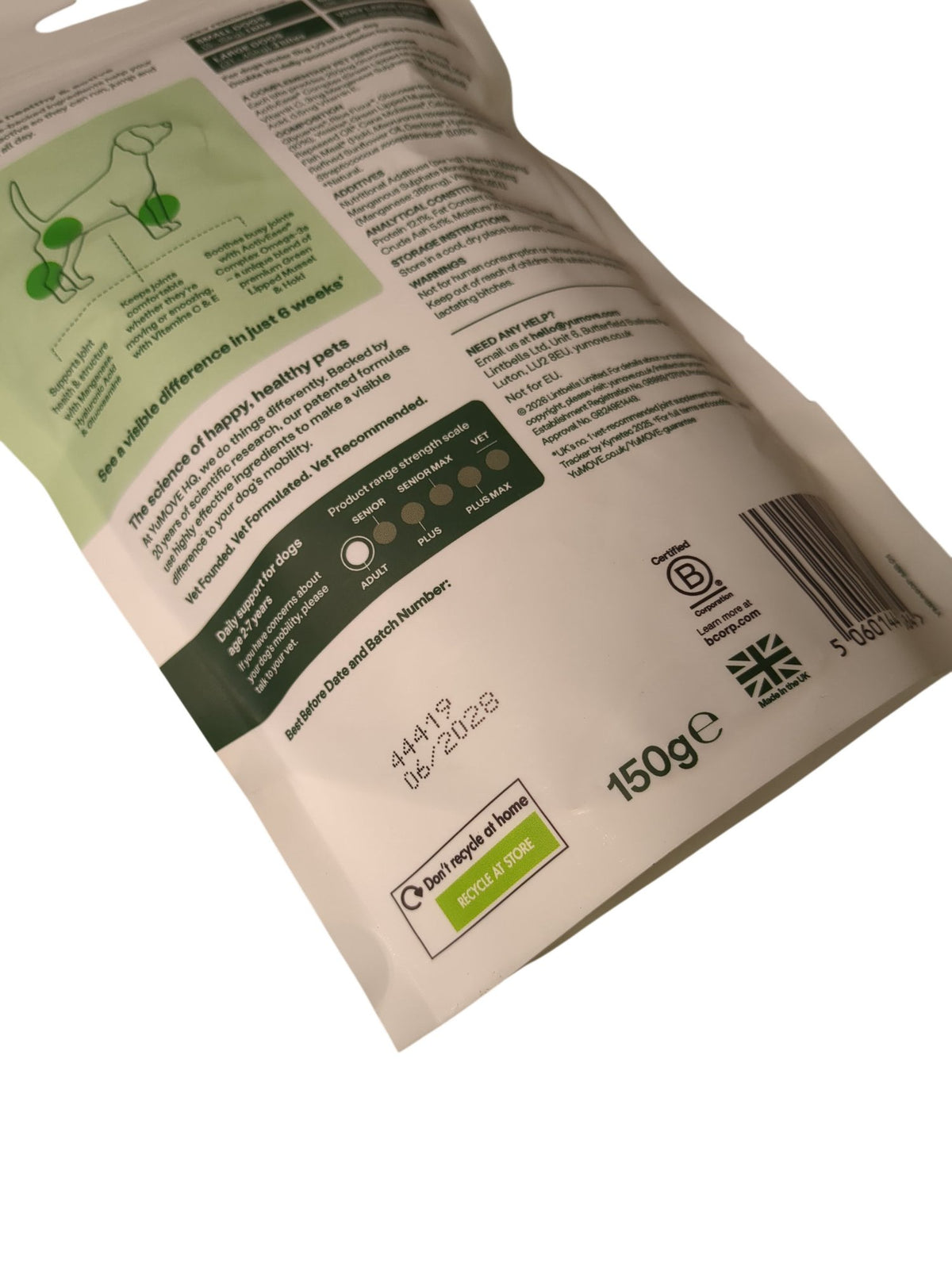 YuMove | Joint Support | Adult | 60X Bites | 150g