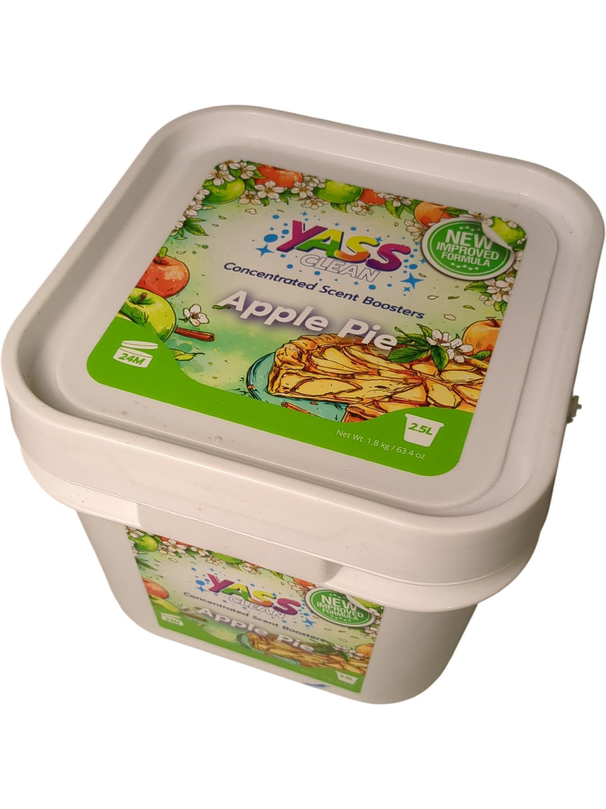 Yass Clean | Concentrated Scent Boosters | Apple Pie | 1.8kg