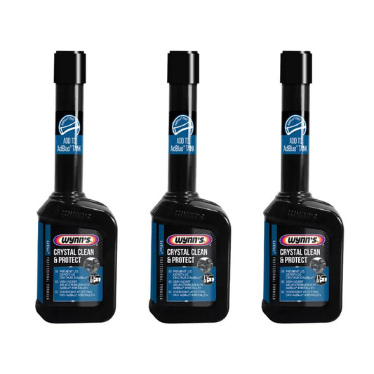 3 x 125ml| Wynn's| Crystal Clean & Protect