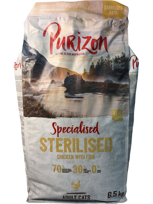 Purizon | Specialised Sterilised Cat Food | 6.5kg