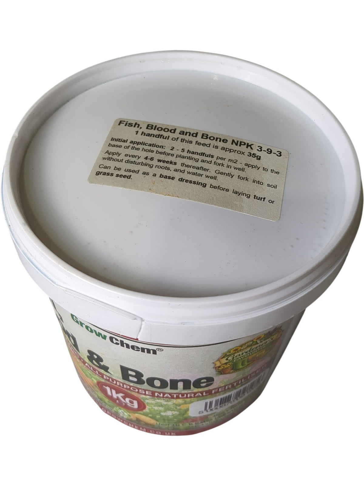 Grow Chem | Fish Blood & Bone Fertilizer | 1Kg