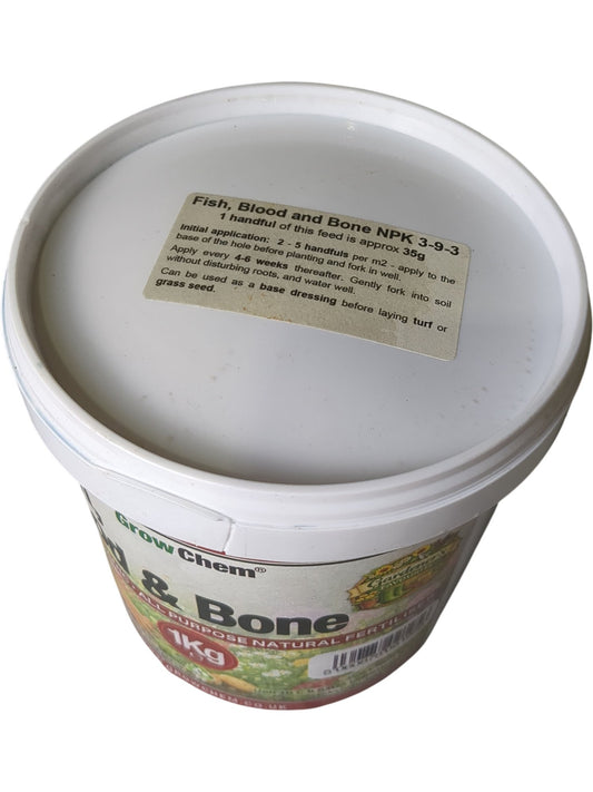 Grow Chem | Fish Blood & Bone Fertilizer | 1Kg