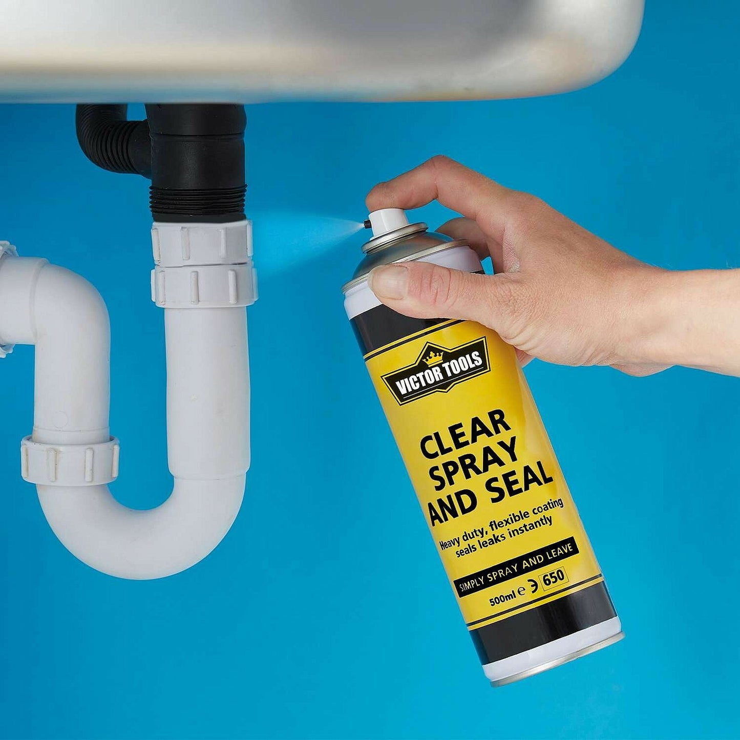 Victor Tools| Clear Spray & Seal| 450ml