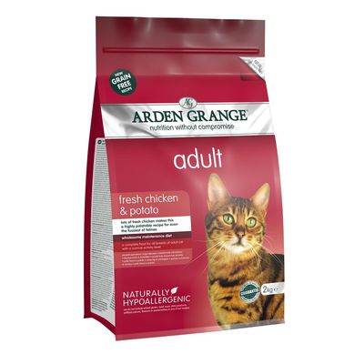 Arden Grange Grain Free Chicken & Potato Adult Cat Food 4kg
