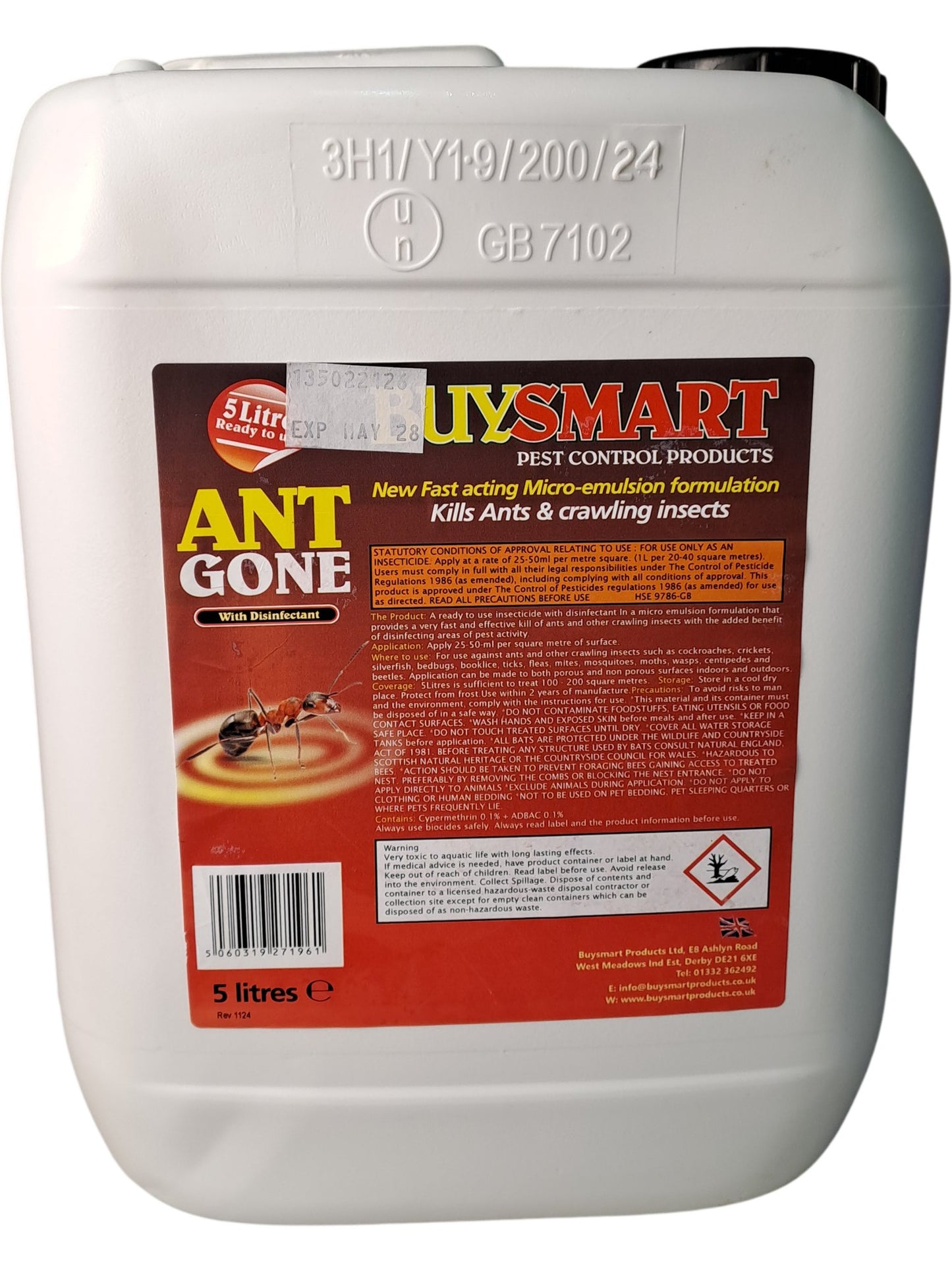 Buysmart | Ant Gone | 5 Litre