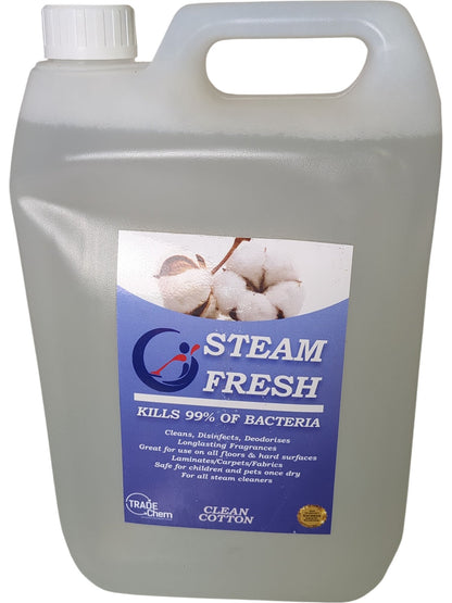 Trade Chem | Steam Fresh Cleaner | Clean Cotton | 5L