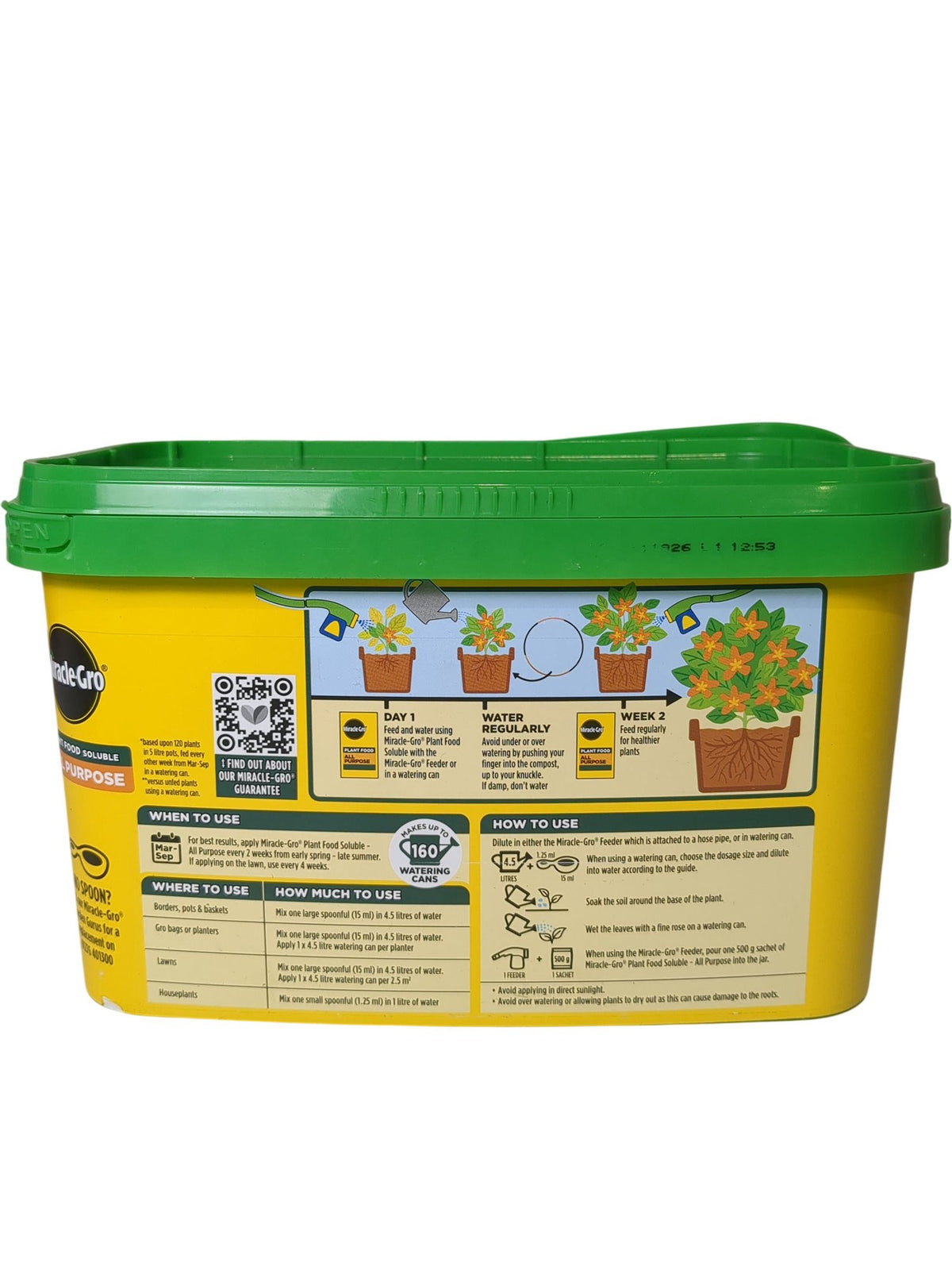 Miracle-Gro | Plant Food Soluble All Purpose | 2kg