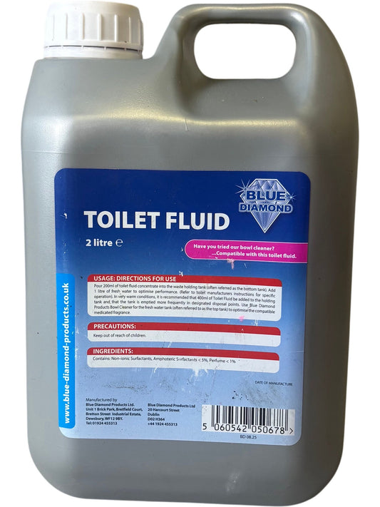 Blue Diamond Toilet Fluid 2 Litre