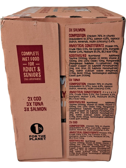 Scrumbles | Gut Friendly Cat Food | 8x85g Pouch