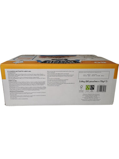 Seriously Good Bistro | Chicken & Fish À La Carte Cat Food | 80x70g