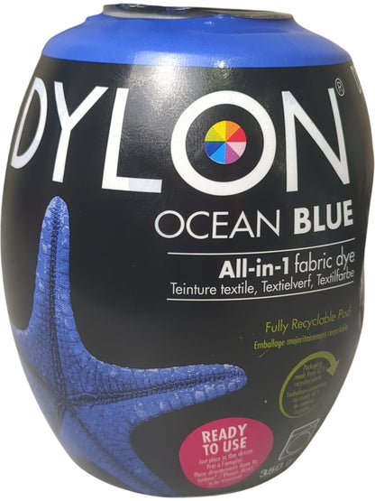 Dylon | Ocean Blue All-in-1 Fabric Dye | 350g