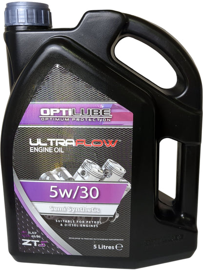 Optilube | UltraFlow Engine Oil | 5W-30 | 5 Litres