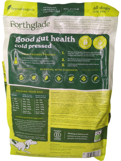 Forthglade | Cold Pressed Lamb with Sweet Potato Dog Food | 6kg