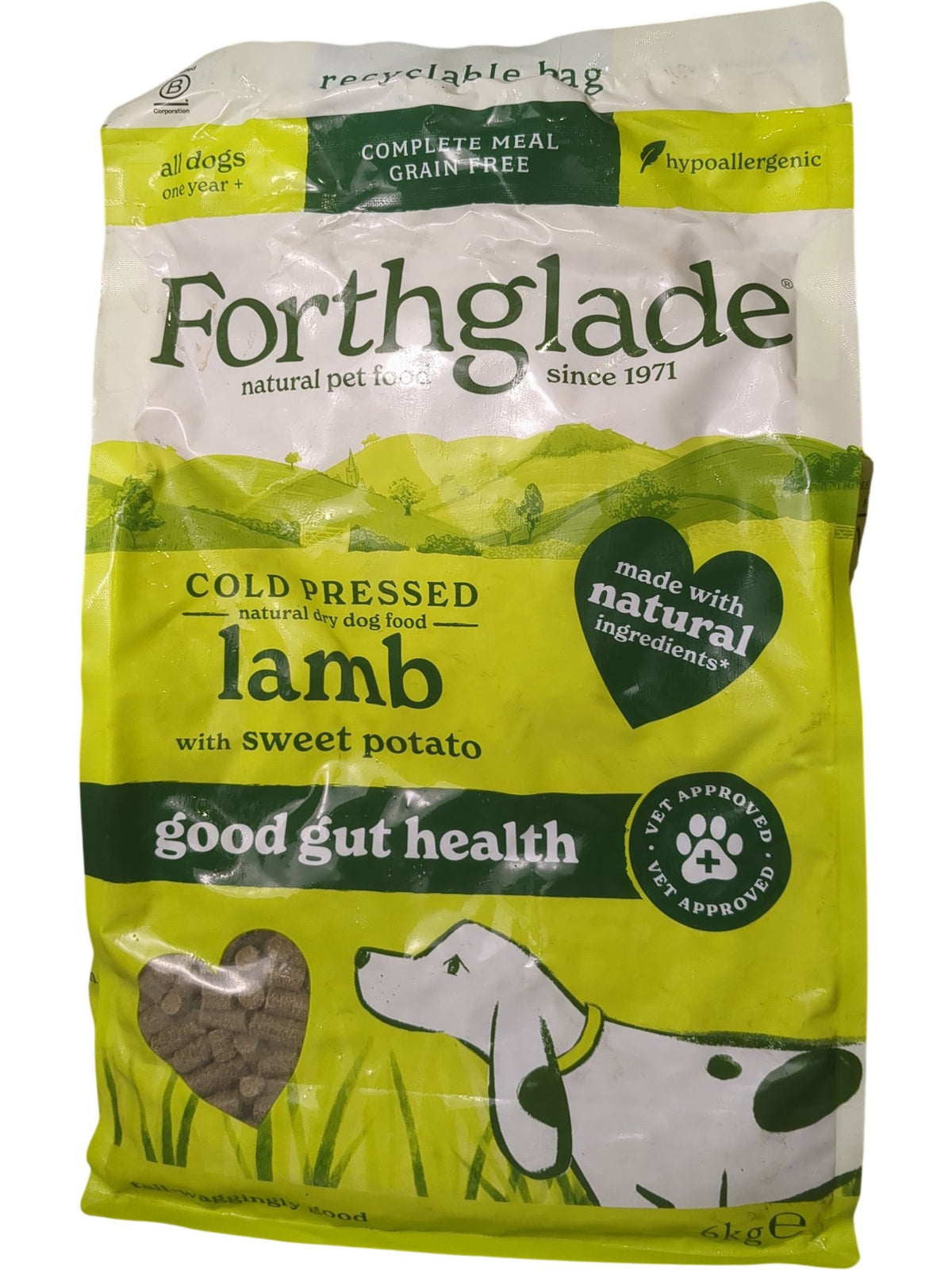 Forthglade | Cold Pressed Lamb with Sweet Potato Dog Food | 6kg