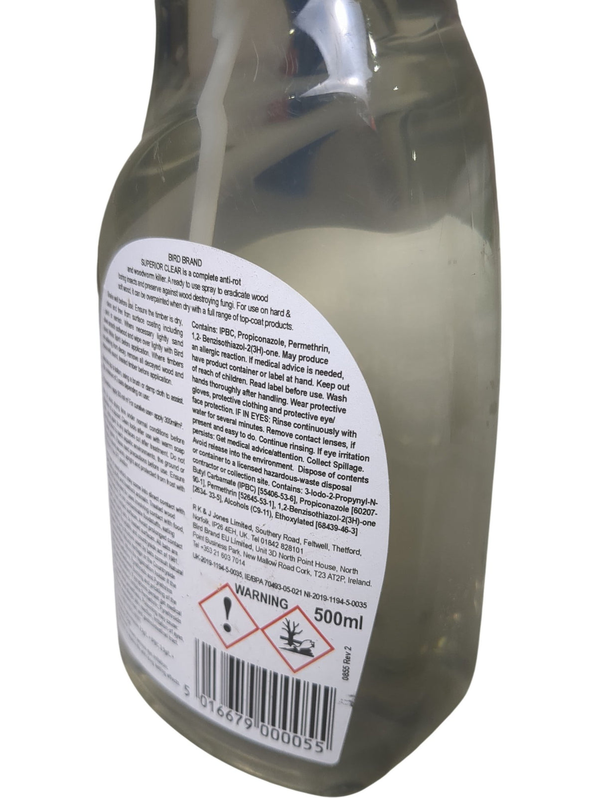 Bird Brand | Superior Clear Wood Preserver | 500ml