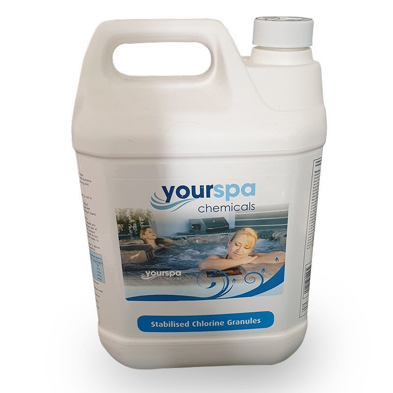 Yourspa Chemicals| Stabolised Chlorine Granules|5kg
