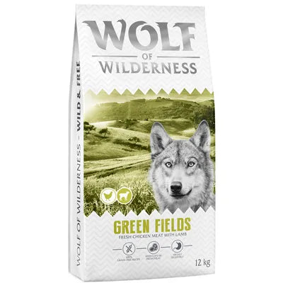 Wolf of Wilderness Soft | Green Fields | 12kg